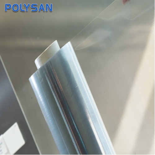 Film PVC flexible transparent clair normal de 0,05 mm