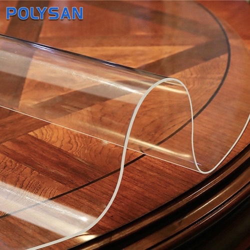 Feuille de film PVC en plastique souple transparent normal de 2,5 mm