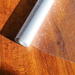 L'application du film électrostatique en PVC