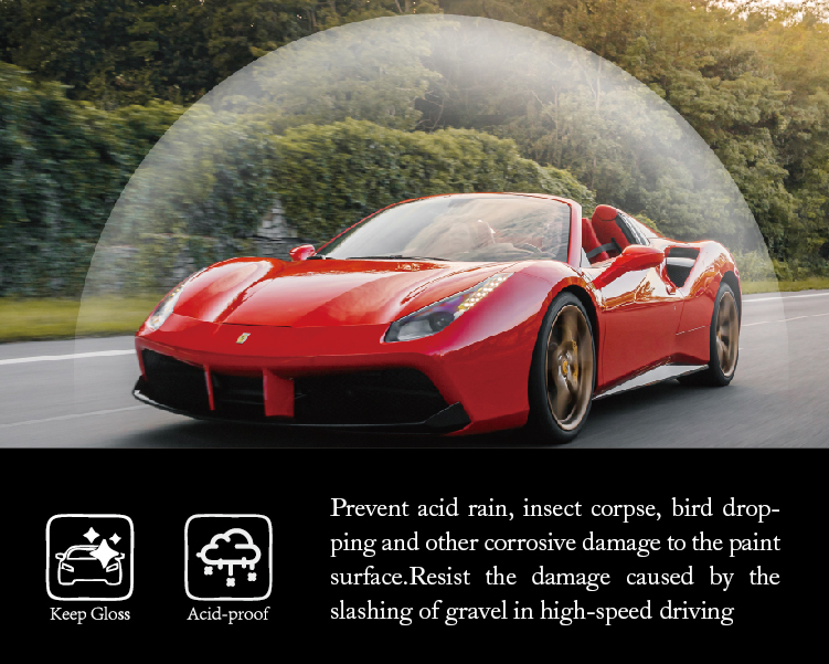 Film transparent de protection de peinture de voiture de TPU PPF