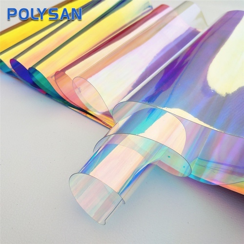 Film PVC souple translucide de couleur fluorescente