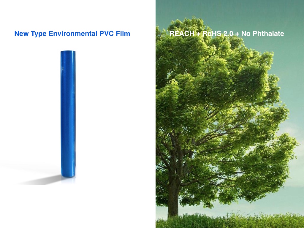 Nouveau type de film PVC environnemental