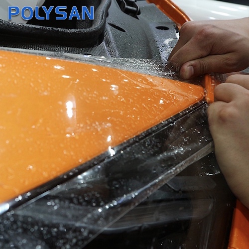 Film d'enveloppe de voiture en polyuréthane TPU auto-cicatrisant PPF