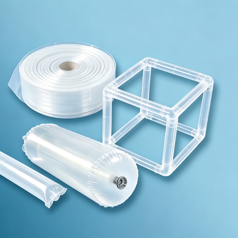 Film tubulaire plat et flexible en TPU gonflable
